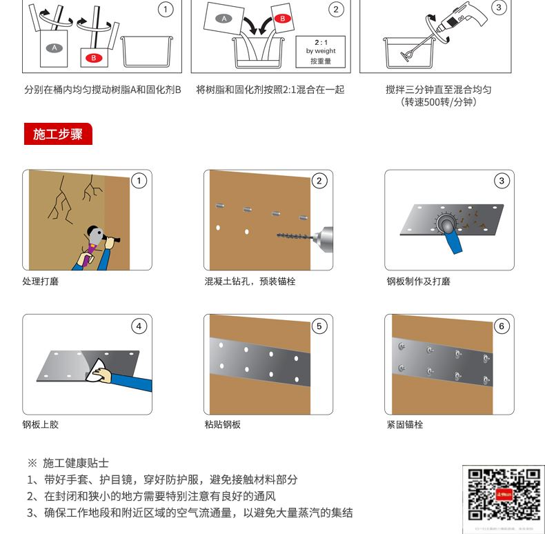 包钢炎陵粘钢加固施工过程